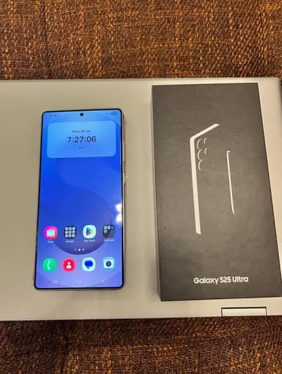 Samsung Galaxy s25 ultra Titanium Silver Blue