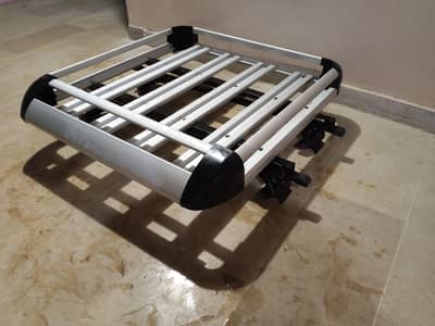 Universal Roof Rack Carrier Silver XL Size
