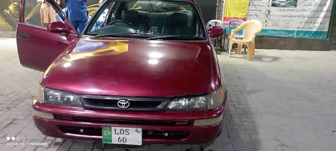 Toyota Corolla 1993 Mehroon ColorColor 03005300553