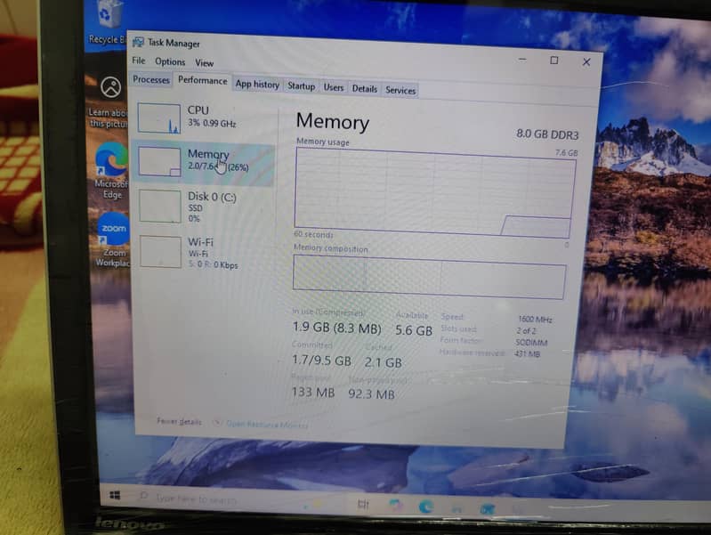Lenovo E530 XM Processor 3