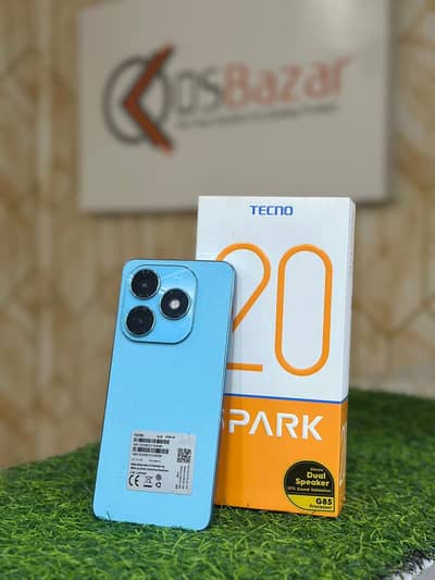 Tecno Spark 20 8gb Ram 256gb Storage With Box & Charger