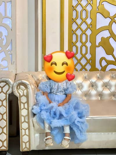 Girl’s Fancy Frock – Excellent Condition