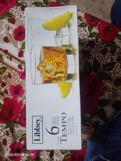 6 piece glass set