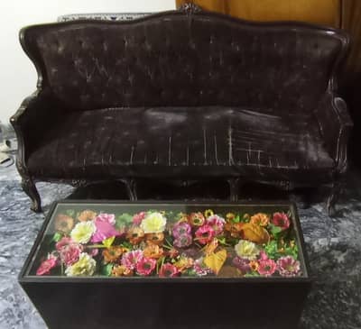 5seater sofa+ table