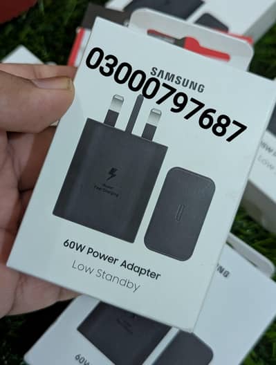 Samsung 60W Original Super Fast Charger 3.0 Galaxy S26 Ultra Adapter w