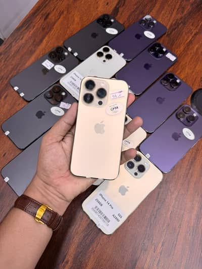 iPhone 14 Pro PTA Approved | 256GB | Physical + eSIM | 90%+ Battery