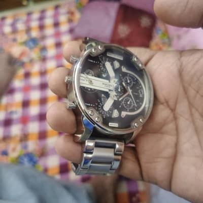 diesel chornograph watch
