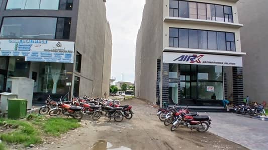 DHA phase 6 main boulevard back commercial 8 Marla