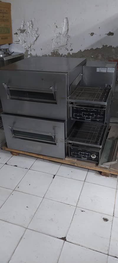 Pizza conveyor oven Lincoln Gasro G&k jk Queen Titan Deck oven