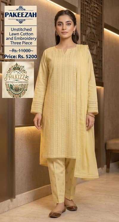 Embroidery Suit