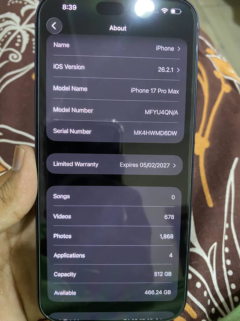 IPHONE 17 pro max 2