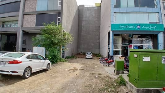 4 Marla commercial CCA 1 plot for sale Direct from 70' feet wide Road DHA phase 7