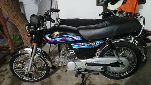 Honda CD70 2024 Model