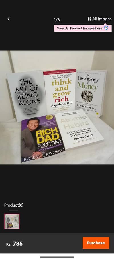 rich dad poor and dad and different books