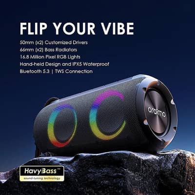 oraimo Bluetooth speaker and fm radio