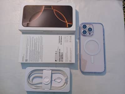 iPhone 16 Pro Max 256GB - 10/10 Condition - Non-PTA (SIM NOT USED)