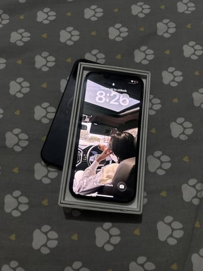 Iphone 14 with box 128gb