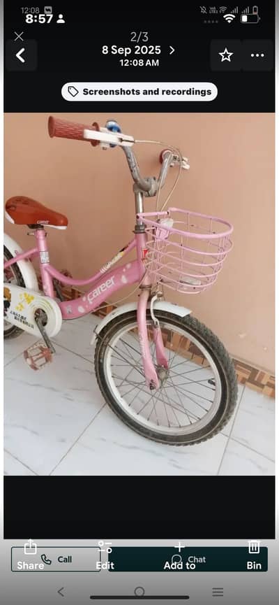 Girl cycle for sale