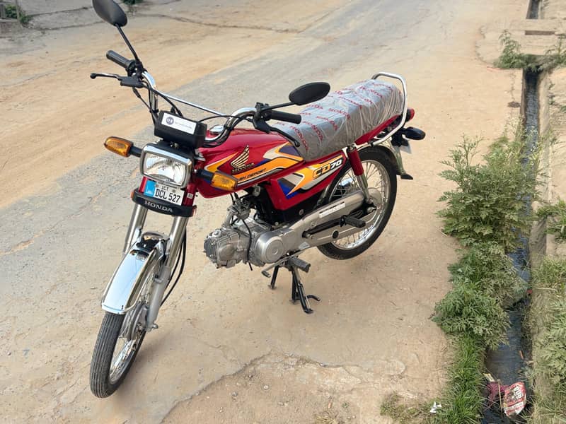 Honda 70cc lust condition zero rust zero scratch 5