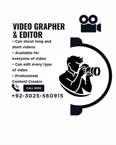 Professional Video Shooting & Editing Services