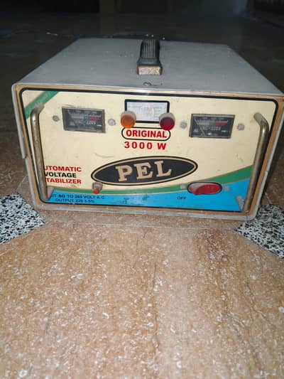 PEL Original 3000 Watt Automatic Voltage Stabilizer