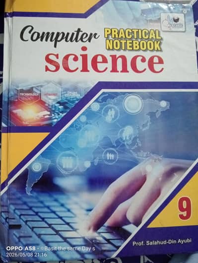 9th Class Computer Practical Solved Notebooks Abbottabad Board