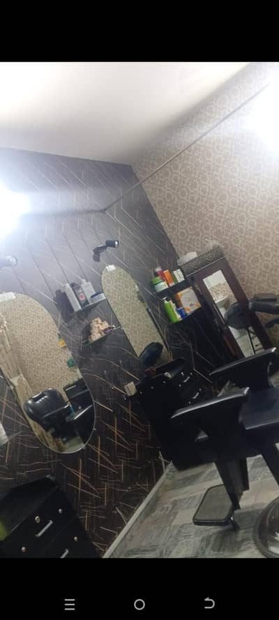 Ladies salon complete setup sale