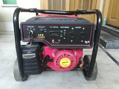 3.05 kVA Generator for Sale – Petrol & Gas Compatible | Like New Cond