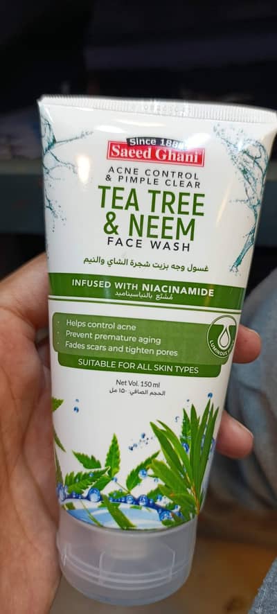 Saeed ghani face wash