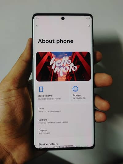 Moto Edge 50 Fusion Approved