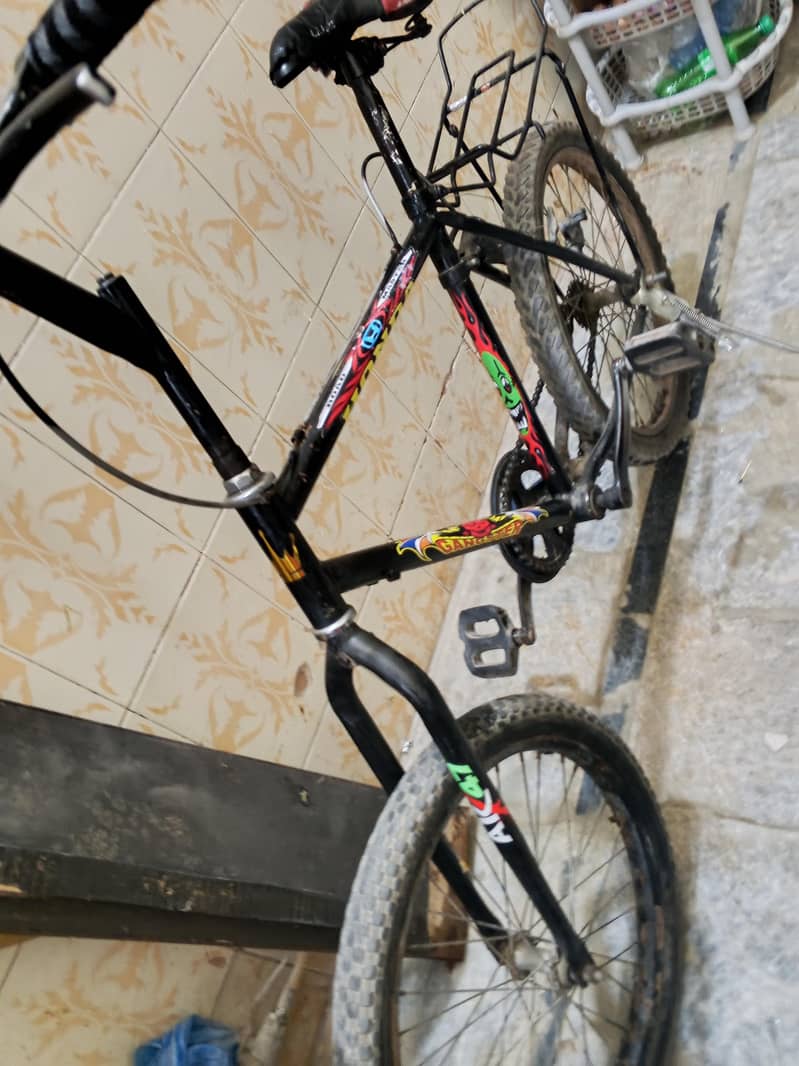 Black bicycle 2