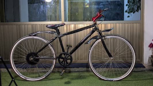 Pacific BMX Cycle - Red Handles | Black Body | Affordable