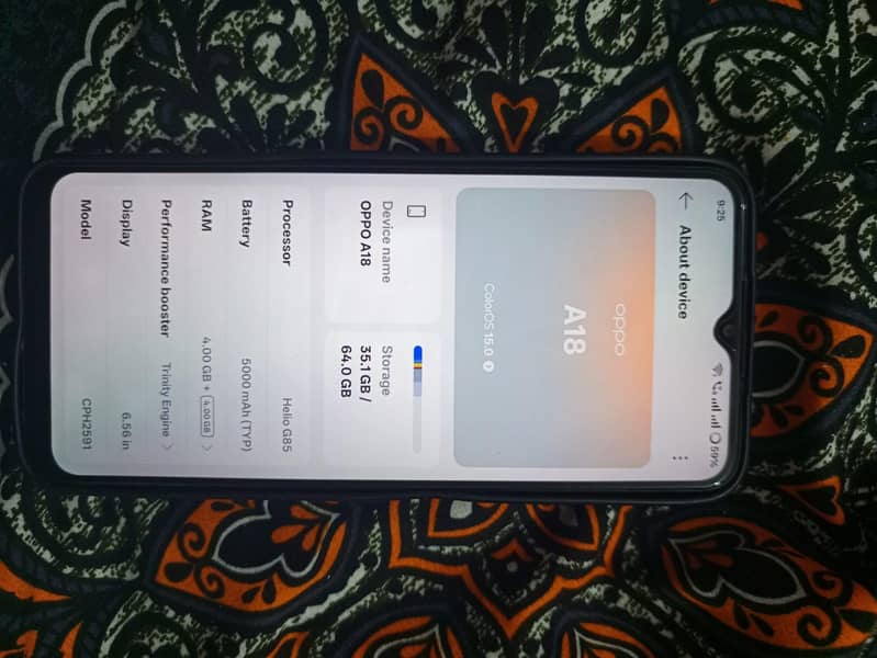 OPPO A18 6