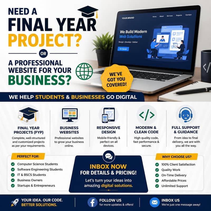 Mern stack Developer || Creat scaleable websites || fyp 2