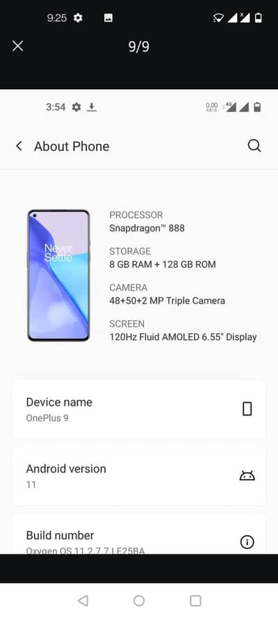one plus 9