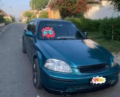 Honda Civic 1998 Sindh Register