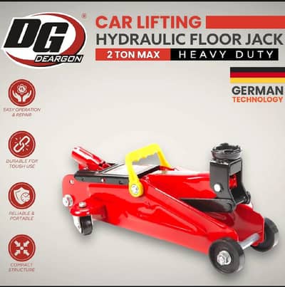 2 tan trolley Jack with briefcase casing TRIPOD stands 3.5ton