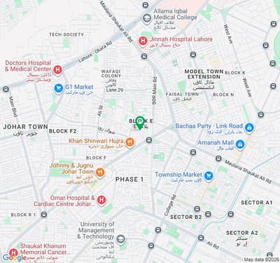 14 Marla House In Central Johar Town Phase 1 - Block E For sale
