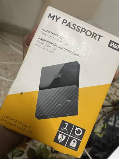 WD protable hard drive