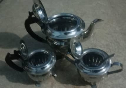 DINNER SET GLASS COMPLETE SET