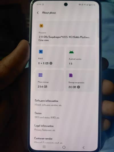 Vivo Y400 (All ok )