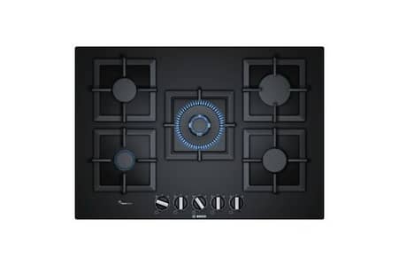 Gas hob 75 cm Tempered glass Bosch spain