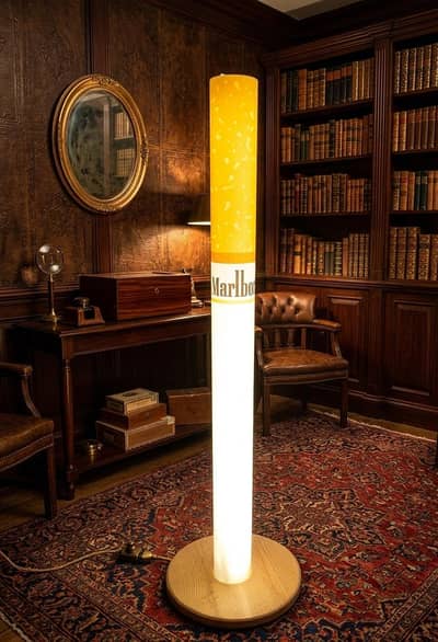 Vintage-Style Pop Art Lighting.