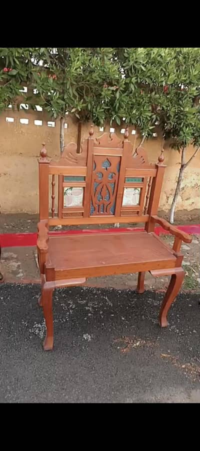 Antique sofa 100 year old two seater Imported Chinese dragon Persian
