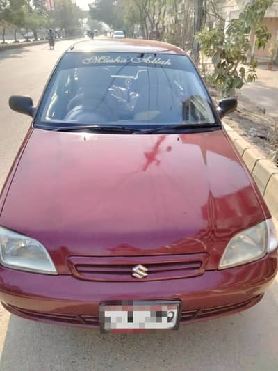 Suzuki Cultus with company fitted CNG