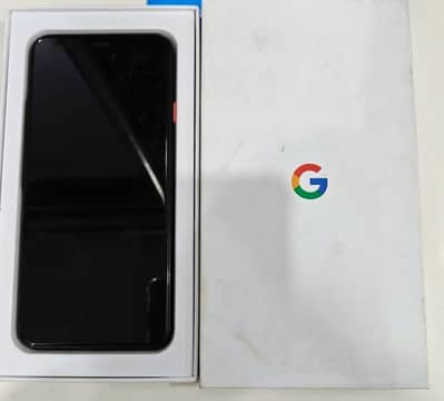 Google Pixel with Box