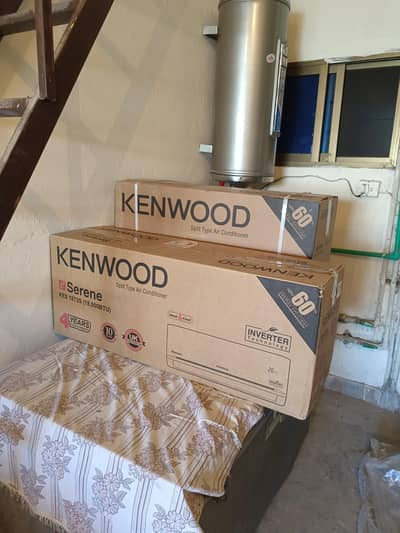 Kenwood Dc inverter 1.5 ton pink pack new ac