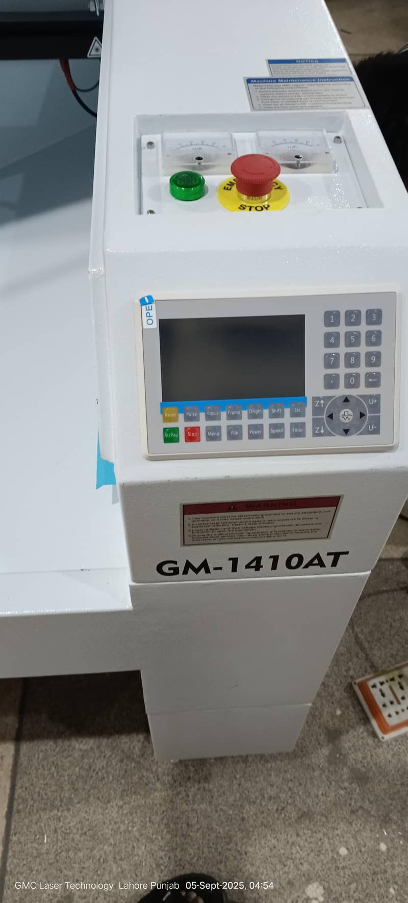 Laser cutting machine 1