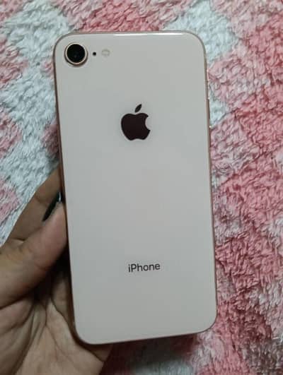 iPhone 8PTA approved 128, gb. coplet box my WhatsAppO325/19/23/475