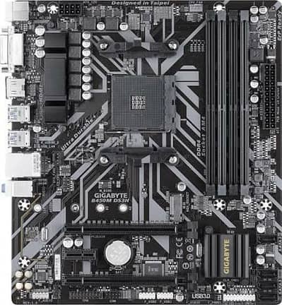 Amd Motherboard B450M For Am4 cpus |